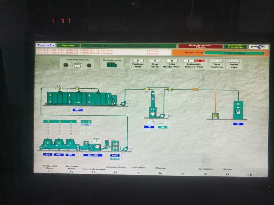 Marsim Endüstriyel Otomasyon - Nonwotech 1.KEÇE hattı devreye alma